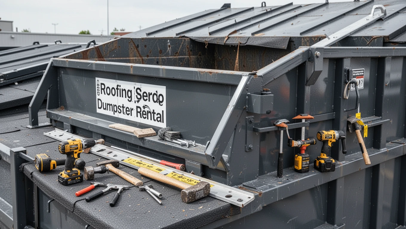 Roofing Dumpster Rental